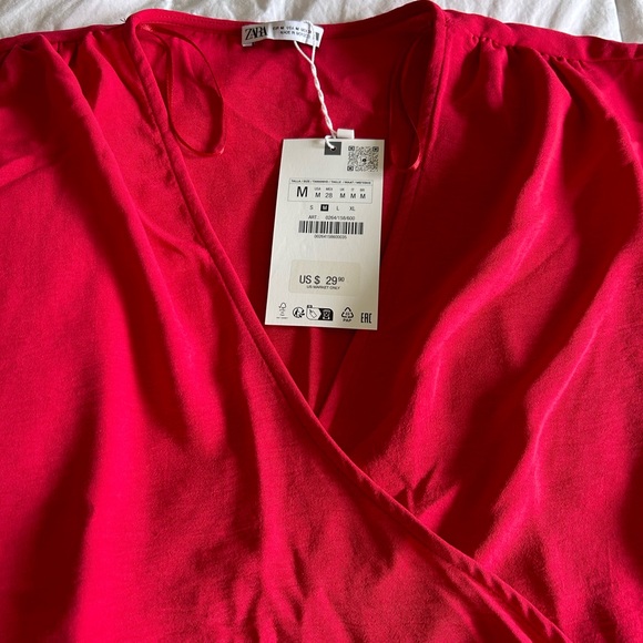 Flowy Wrap Top ZARA - Picture 6 of 6